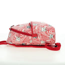 GUCCI Kinder Higuchi Yuko Rucksack PVC Silber Rot 271327 Original 179050SAM-3