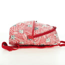GUCCI Kinder Higuchi Yuko Rucksack PVC Silber Rot 271327 Original 179050SAM-4