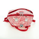 GUCCI Kinder Higuchi Yuko Rucksack PVC Silber Rot 271327 Original 179050SAM-6