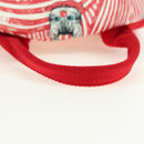 GUCCI Kinder Higuchi Yuko Rucksack PVC Silber Rot 271327 Original 179050SAM-7