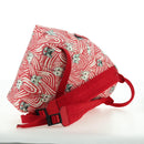 GUCCI Kinder Higuchi Yuko Rucksack PVC Silber Rot 271327 Original 179050SAM-8