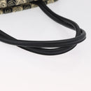 CHANEL Camelia Tote Bag Canvas Black Silver CC Auth 179051SAV-8