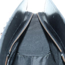 FENDI Zucchino Canvas Hand Bag Brown Silver Auth 179058V-21