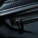 FENDI Zucchino Canvas Hand Bag Brown Silver Auth 179058V-22