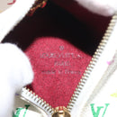 LOUIS VUITTON Monogram Multicolore Berlango Geldbörse Weiß M58028 LV Auth 179065V-10