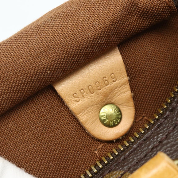 LOUIS VUITTON Monogram Speedy 25 Hand Bag M41528 LV Auth 179068