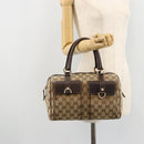 GUCCI GG Canvas Abbey Hand Bag Beige Gold 153026 Auth 179083-26
