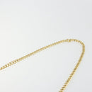 Salvatore Ferragamo Gancini Chain Bag Leather Embossed Black Gold Auth 179088A-8