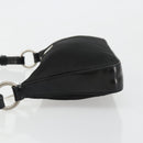 PRADA Shoulder Bag Nylon Black Silver Auth 179091A-4