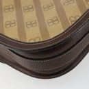 BALENCIAGA Shoulder Bag Coated Canvas Gold Beige Auth 179093A-13