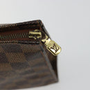 LOUIS VUITTON Damier Ebene Poche Toilette 26 Pouch N47543 LV Auth 179094-9
