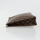 LOUIS VUITTON Damier Ebene Poche Toilette 26 Pouch N47543 LV Auth 179094-4