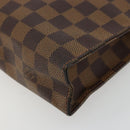 LOUIS VUITTON Damier Ebene Poche Toilette 26 Pouch N47543 LV Auth 179094-7