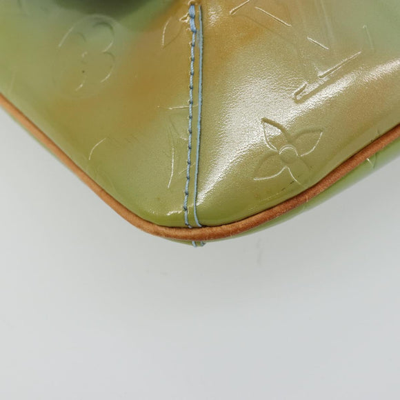 LOUIS VUITTON Monogram Vernis Thompson Street Bag Baby Blue M91009 Auth 179097