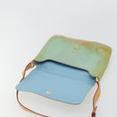 LOUIS VUITTON Monogram Vernis Thompson Street Bag Baby Blue M91009 Auth 179097-10