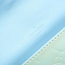 LOUIS VUITTON Monogram Vernis Thompson Street Bag Baby Blue M91009 Auth 179097-17