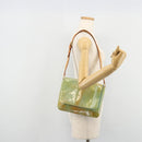 LOUIS VUITTON Monogram Vernis Thompson Street Bag Baby Blue M91009 Auth 179097-21