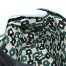 GUCCI Guccissima GG Canvas Abbey Tote Bag Leather Black Gold 130736 Auth 179098V-18