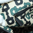 GUCCI Guccissima GG Canvas Abbey Tote Bag Leather Black Gold 130736 Auth 179098V-19