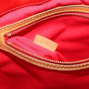 LOUIS VUITTON Monogram Vernis Reade MM Hand Bag Red Rouge M91086 LV Auth 179101-12