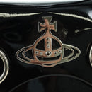 Vivienne Westwood Chain Betty Bag Patent leather 2way Black Silver Auth 179105V-19