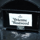Vivienne Westwood Chain Betty Bag Patent leather 2way Black Silver Auth 179105V-20