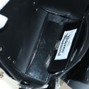 Vivienne Westwood Chain Betty Bag Lackleder 2-Wege Schwarz Silber Auth 179105V-12