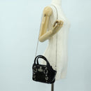 Vivienne Westwood Chain Betty Bag Patent leather 2way Black Silver Auth 179105V-24