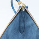 LOUIS VUITTON Epi Pochette Accessoires Beutel Blau M52985 LV Auth 179106A-18