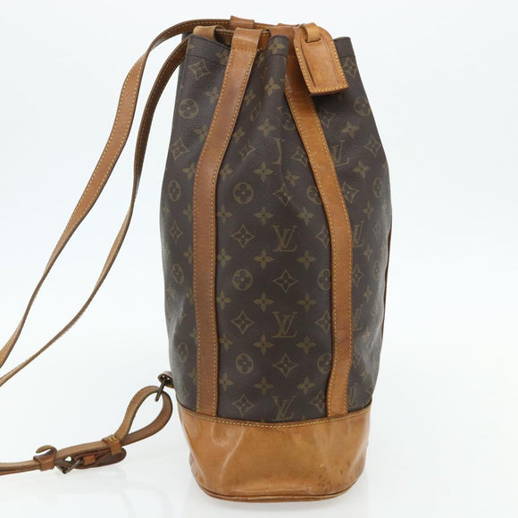 LOUIS VUITTON Monogram Randonnee GM Shoulder Bag M42244 LV Auth 179108
