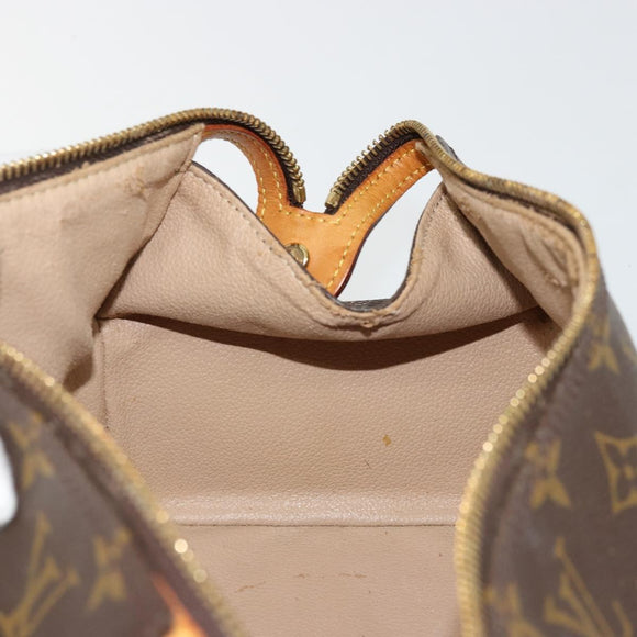 LOUIS VUITTON Monogram Trousse Patte Pression Cosmetic Pouch M47636 Auth 179109