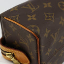 LOUIS VUITTON Monogram Trousse Patte Pression Cosmetic Pouch M47636 Auth 179109-14