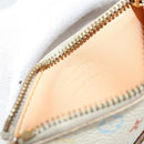 LOUIS VUITTON Monogram Multicolor Pochette Cles Purse White M92655 Auth 179112-9