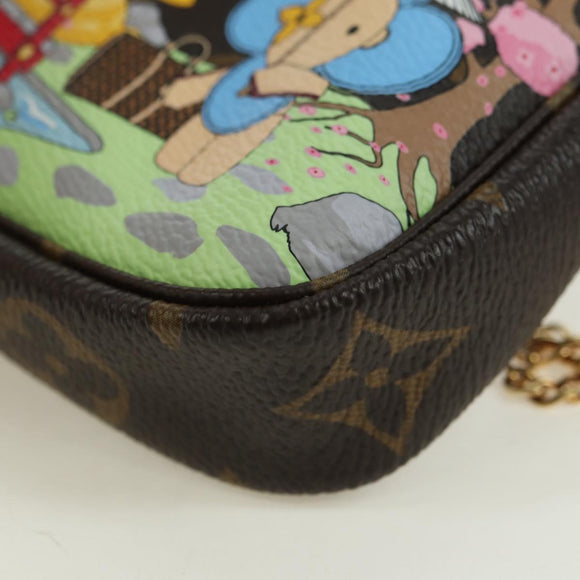 LOUIS VUITTON Vivienne Mini Pochette Accessoires Pouch M45905 LV Auth 179113SM