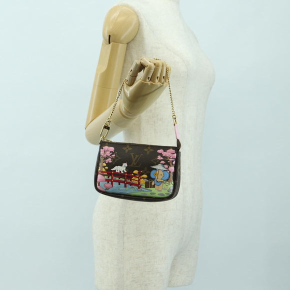 LOUIS VUITTON Vivienne Mini Pochette Accessoires Pouch M45905 LV Auth 179113SM
