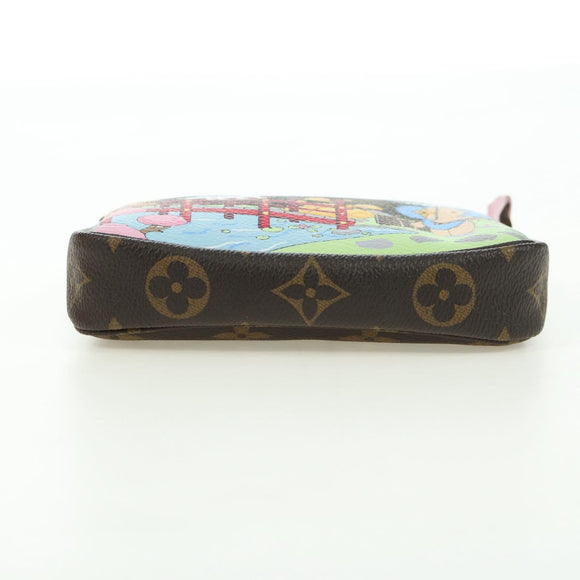 LOUIS VUITTON Vivienne Mini Pochette Accessoires Pouch M45905 LV Auth 179113SM
