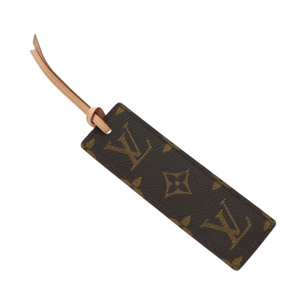 LOUIS VUITTON Monogram Book Marker Bookmark 20th Anniversary LV Auth 179114V
