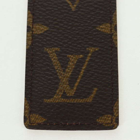LOUIS VUITTON Monogram Book Marker Bookmark 20th Anniversary LV Auth 179114V
