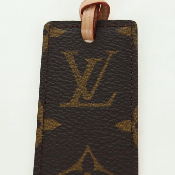LOUIS VUITTON Monogram Book Marker Bookmark 20th Anniversary LV Auth 179114V