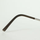 CHANEL COCO Mark Sunglasses metal Silver tone CC Auth 179115V-23