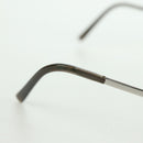 CHANEL COCO Mark Sunglasses metal Silver tone CC Auth 179115V-14