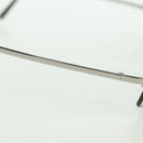 CHANEL COCO Mark Sunglasses metal Silver tone CC Auth 179115V-15