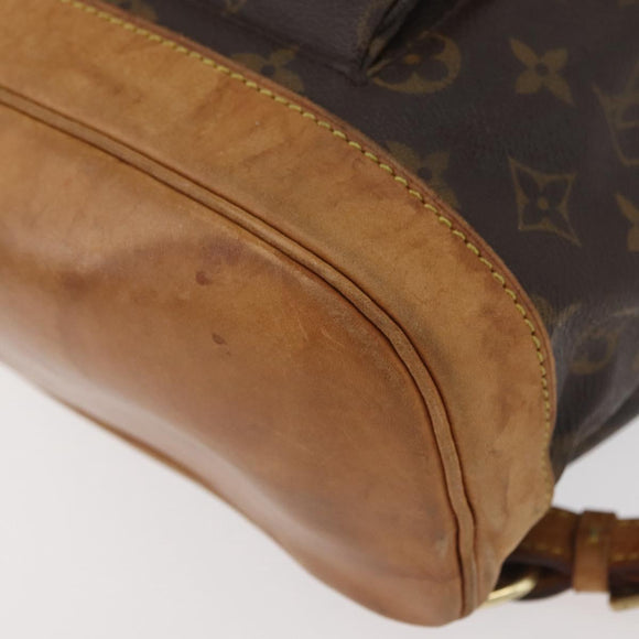LOUIS VUITTON Monogram Montsouris MM Rugzak M51136 LV Auth 179123