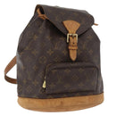 LOUIS VUITTON Monogram Montsouris MM Rugzak M51136 LV Auth 179123-1