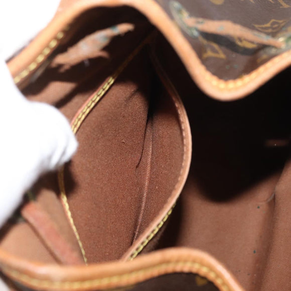 LOUIS VUITTON Monogram Montsouris MM Rugzak M51136 LV Auth 179123