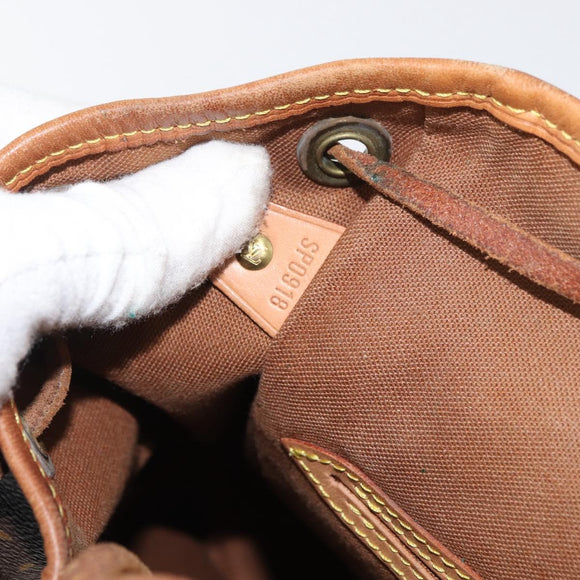 LOUIS VUITTON Monogram Montsouris MM Rugzak M51136 LV Auth 179123