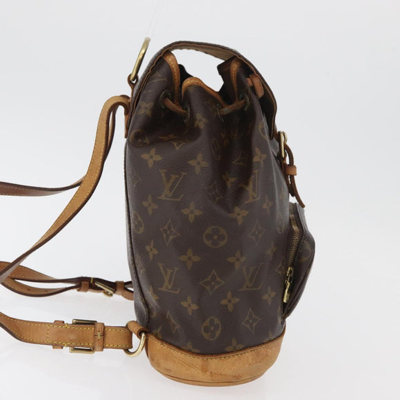 LOUIS VUITTON Monogram Montsouris MM Rugzak M51136 LV Auth 179123
