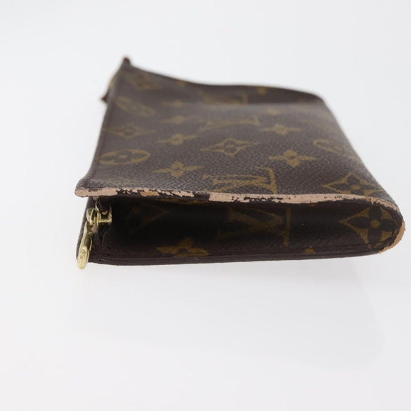 LOUIS VUITTON Monogram Bucket GM Accessory Pouch LV Auth 179125