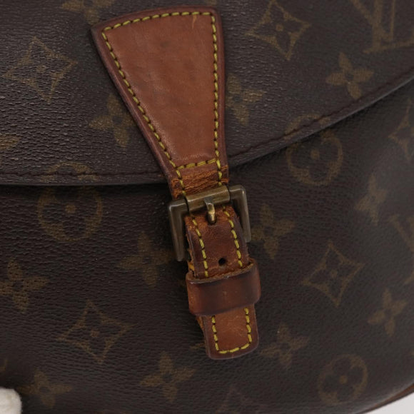 LOUIS VUITTON Monogram Jeune Fille MM Shoulder Bag M51226 LV Auth 179127