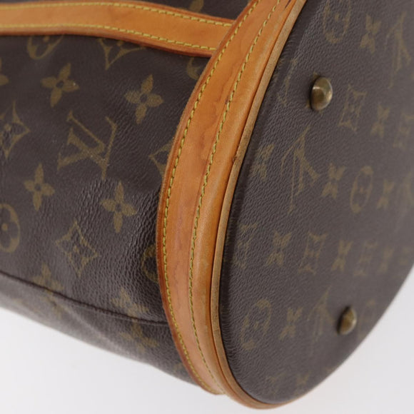 LOUIS VUITTON Monogram Bucket GM Shoulder Bag M42236 LV Auth 179128
